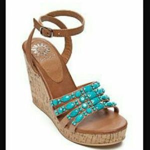 Beautiful Jeweled Yellow Box Wedges!